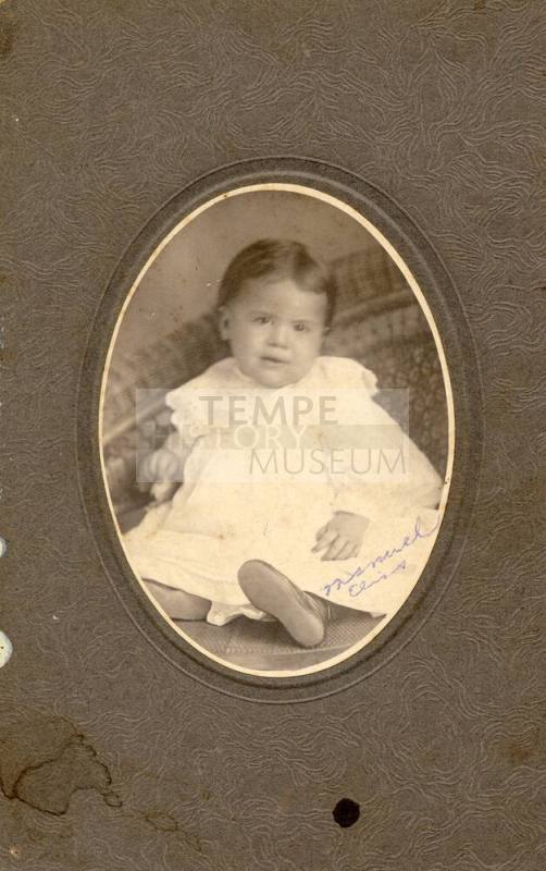 Studio Portrait of Manuel Elias