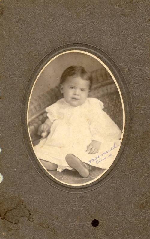 Studio Portrait of Manuel Elias