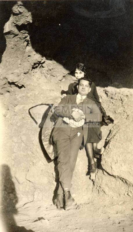 Raul and Irene Elias at Hole in the Rock