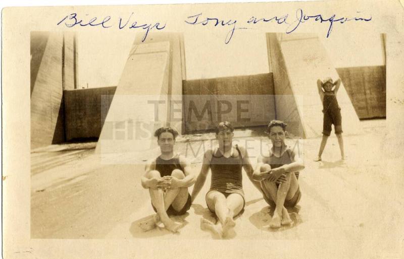 Bill Vega, Tony, and Juaquin at Granite Reef