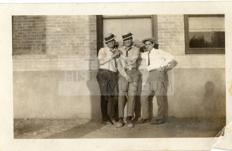 Ray Rodriguez and two unknown men