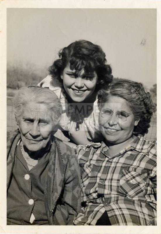 Inez Elias, Marcie Rodriguez Gorman, and Irene Elias-Rodriguez