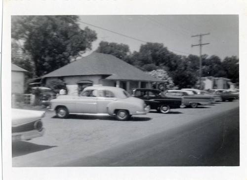 Elias Rodriguez House with car's parked for Monica's wedding