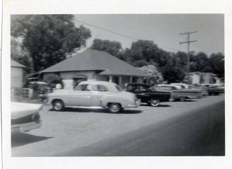 Elias Rodriguez House with car's parked for Monica's wedding