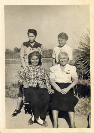 Irene Elias Rodriguez in a Group of Women