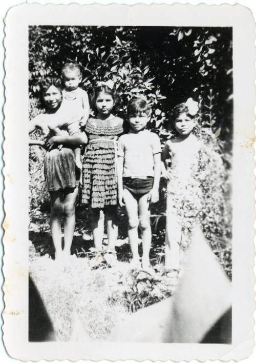 Marcie and four children
