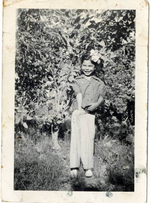 Marcie in an Orchard