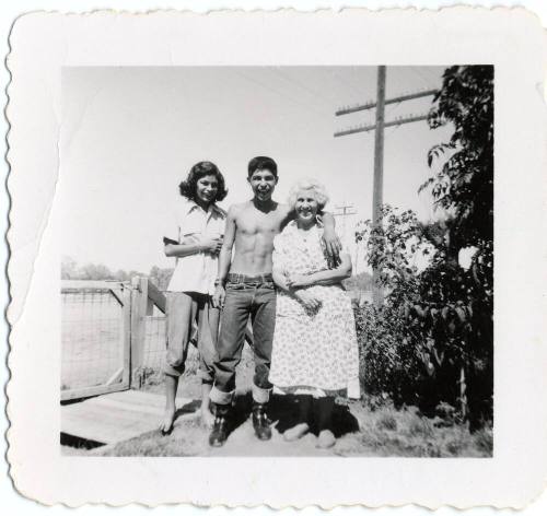 Three members of the Rodriguez family