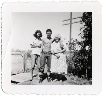 Three members of the Rodriguez family