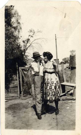 A  Couple in a Yard