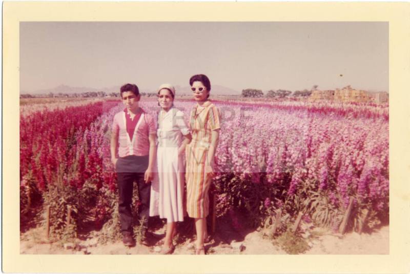Mother Irene at the South Mountain Flower Gardens