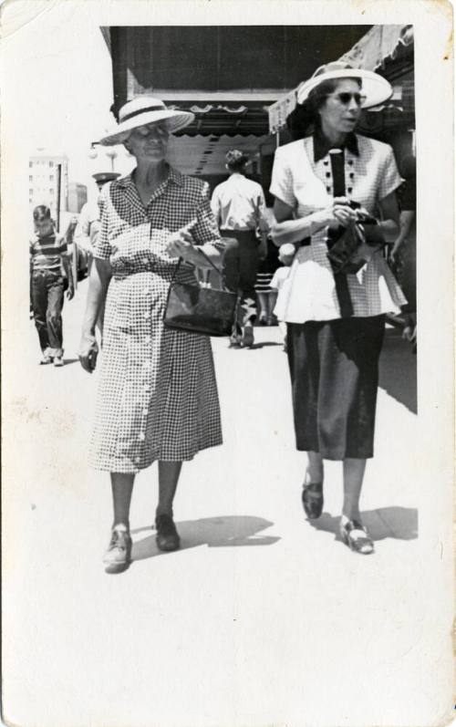 Irene and Monica Window Shop