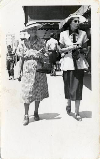 Irene and Monica Window Shop