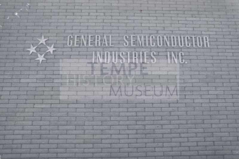 General Semiconductor Industries Inc. - 2001 West 10th Place,Tempe, Arizona