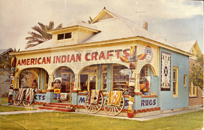 B. B. Moeur House, 634 S Myrtle, postcard image