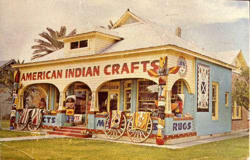 B. B. Moeur House, 634 S Myrtle, postcard image