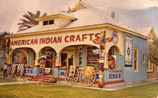 B. B. Moeur House, 634 S Myrtle, postcard image