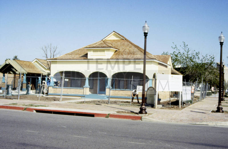 B. B. Moeur House, 634 S Myrtle, during restoration