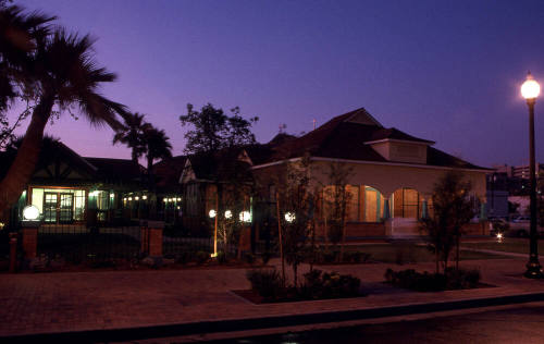 B. B. Moeur House, 634 S Myrtle, at night