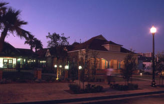 B. B. Moeur House, 634 S Myrtle, at night