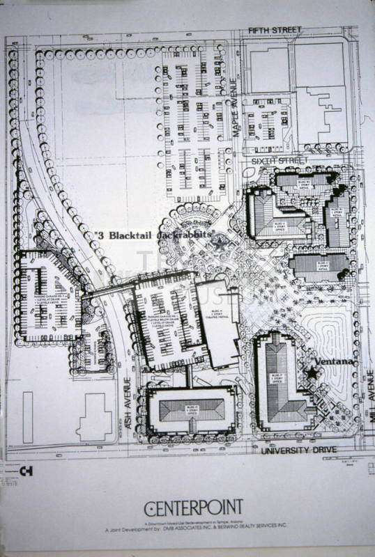 Architectural sketch of Centerpoint site