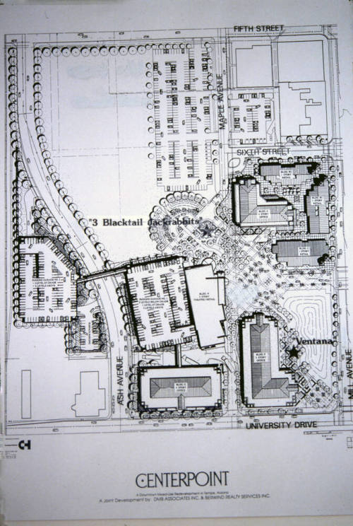 Architectural sketch of Centerpoint site