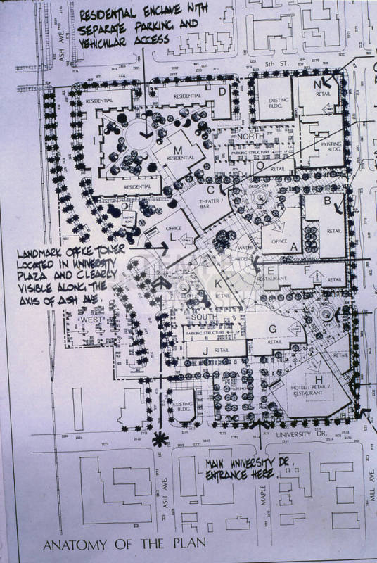 Architectural plan for Centerpoint site