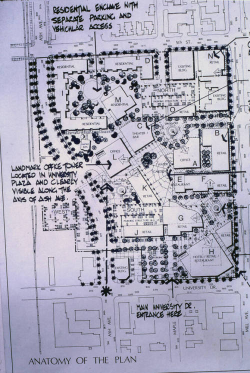 Architectural plan for Centerpoint site