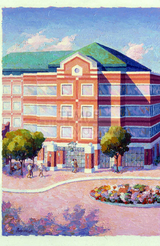 Painting of Proposed Centerpoint Building