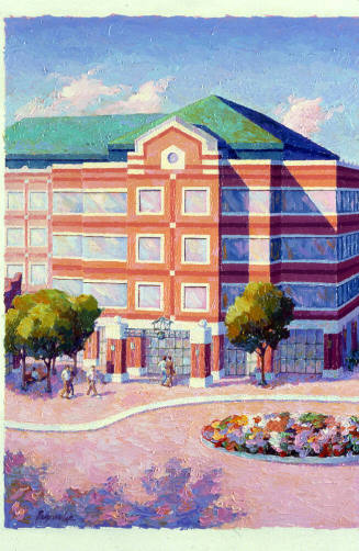 Painting of Proposed Centerpoint Building