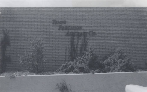 Tempe Precision Aircraft Company - 1607 West 17th Street, Tempe, Arizona