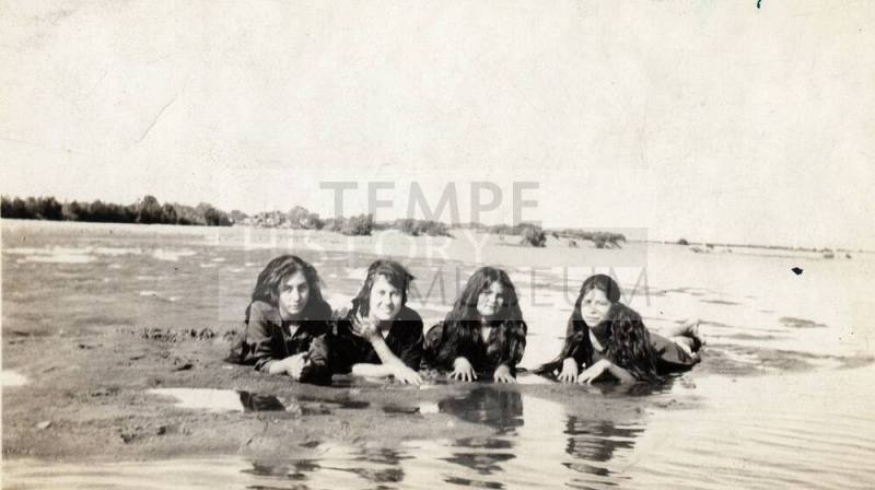 Irene and friends at Salt River