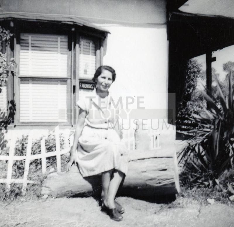 Irene Rodriguez at Elias-Rodriguez House