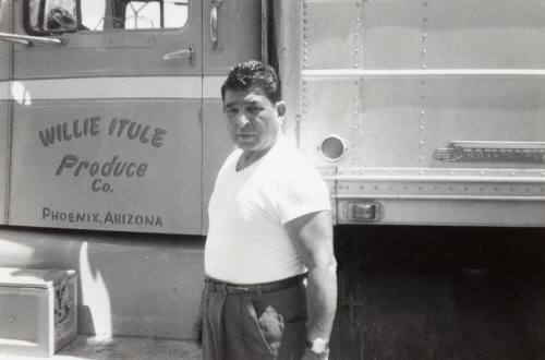 Ray Rodriguez with Itule Produce truck