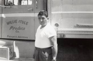 Ray Rodriguez with Itule Produce truck