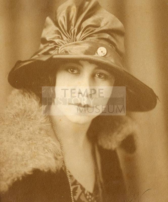 Irene Rodriguez in hat