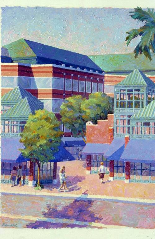 Painting of Centerpoint Buildings