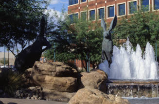 Jackrabbit Sculpture at Centerpoint, 680 S. Mill Ave.