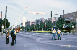 Fire at Chipman Petersen Building, 415 S. Mill Ave.