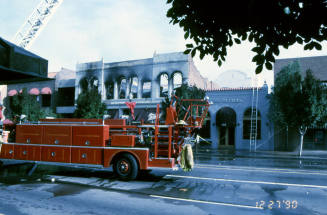 Fire at Chipman Petersen Building, 415 S. Mill Ave.