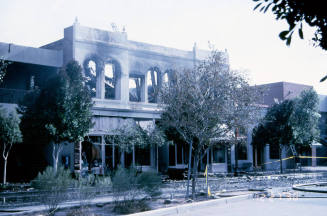 Fire at Chipman Petersen Building, 415 S. Mill Ave.