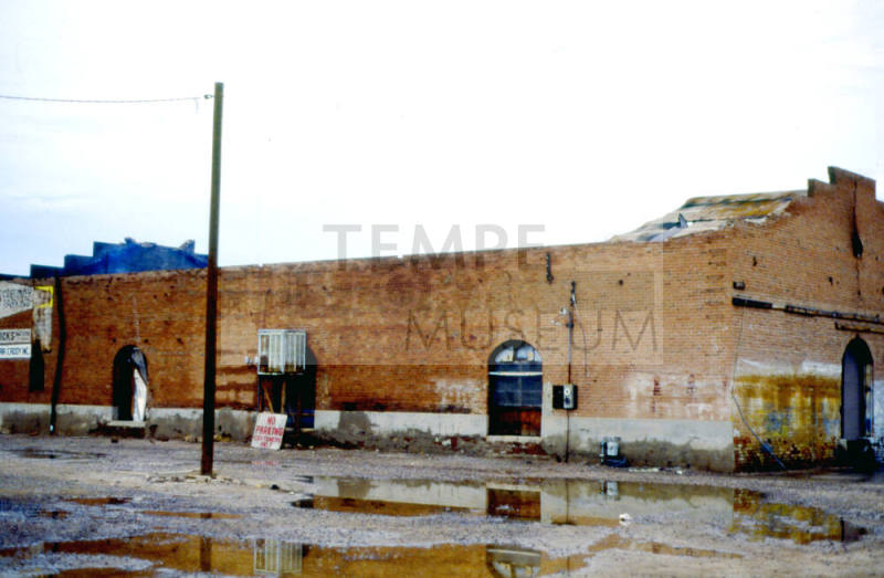 Ellingson Warehouse after fire, 24 W. 7th Street
