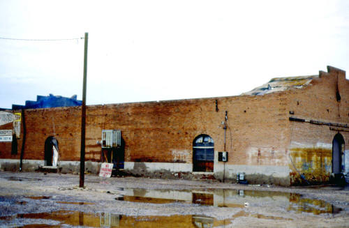 Ellingson Warehouse after fire, 24 W. 7th Street