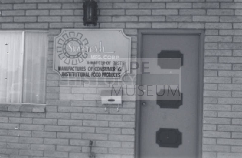 Sunfresh Manufacturing Coporation - 1040 West 23rd Street, Tempe, Arizona