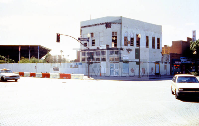 Laird Building under renovation, 501 S. Mill Ave.