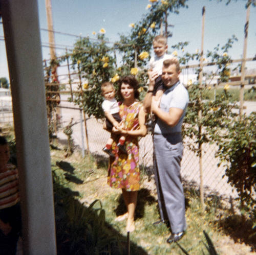 Jim, Marcie, and two boys
