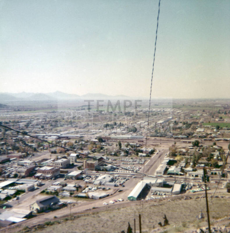 Tempe from Tempe Butte