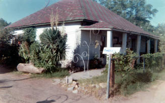 Northeast view of Elias-Rodriguez house