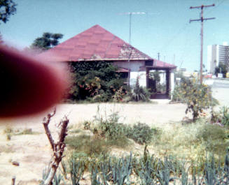 East side of Elias-Rodriguez house