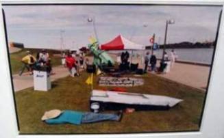 Sleeper, Cardboard Regatta, April 2001